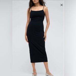 Kenneth Cole Stripe Midi Sleepdress